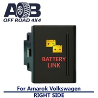 Push Switch BATTERY LINK A1B63R fits Amarok Volkswagen Right side of gear lever panel in amber red