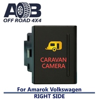 Push Switch CARAVAN CAMERA A1C43L fits Amarok Volkswagen Left side of gear lever panel in amber red