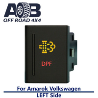 Push Switch DPF A1C87L fits Amarok Volkswagen Left side of gear lever panel in amber red