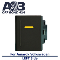 Push Switch WINDOW logo A1C99L fits Amarok Volkswagen Left side of gear lever panel in amber red