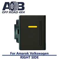Push Switch WINDOW logo A1C99R fits Amarok Volkswagen Right side of gear lever panel in amber red