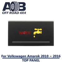 Push Switch WATER A241 For Amarok Volkswagen 2010 ~ 2016 Models Top Panel dual LED in amber red
