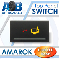 Push Switch GPS A266 For Amarok Volkswagen 2010 ~ 2016 Models Top Panel dual LED in amber red