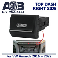 Push Switch WORK LIGHTS A313CR Chrome fits Amarok Volkswagen 2016 ~ 2022 Top dash (ALL MODELS) Right Side