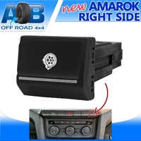 Push Switch RIGHT LIGHT A318CR Chrome fits Amarok Volkswagen 2016 ~ 2022 Top dash (ALL MODELS) Right Side