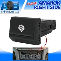Push Switch LEFT LIGHT A319BR Black fits Amarok Volkswagen 2016 ~ 2022 Top dash (ALL MODELS) Right Side