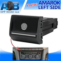 Push Switch DRIVING LIGHTS A320CL Chrome fits Amarok Volkswagen 2016 ~ 2022 Top dash (ALL MODELS) Left Side