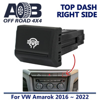 Push Switch FRONT LOCKER A330BR Black fits Amarok Volkswagen 2016 ~ 2022 Top dash (ALL MODELS) Right Side