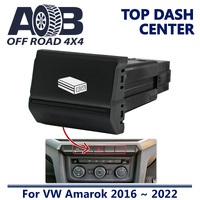 Push Switch INVERTER A368BC Black fits Amarok Volkswagen 2016 ~ 2022 Top dash (UPDATED MODEL) Center