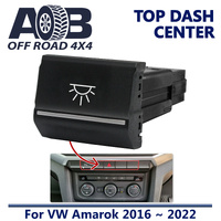 Push Switch CANOPY LIGHT 3B14CC Chrome fits Amarok Volkswagen 2016 ~ 2022 Top dash (ALL MODELS) Center
