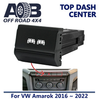 Push Switch REAR LIGHTS A3B43BC Black fits Amarok Volkswagen 2016 ~ 2022 Top dash (ALL MODELS) Center