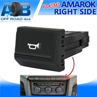 Push Switch AIR HORN A3B54BR Black fits Amarok Volkswagen 2016 ~ 2022 Top dash (ALL MODELS) Right Side