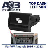 Push Switch BATTERY LINK A3B63BL Black fits Amarok Volkswagen 2016 ~ 2022 Top dash (ALL MODELS) Left Side
