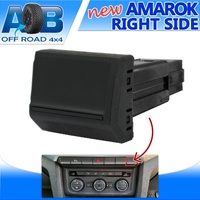 Push Switch PLAIN COVER A3BLANKBR Black fits Amarok Volkswagen 2016 ~ 2022 Top dash (ALL MODELS) Right Side
