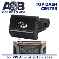 Push Switch ANDERSON PLUG A3C74CC Chrome fits Amarok Volkswagen 2016 ~ 2022 Top dash (ALL MODELS) Center