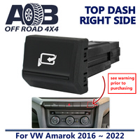 Push Switch MIRROR FOLD A3C82BR Black fits Amarok Volkswagen 2016 ~ 2022 Top dash (ALL MODELS) Right Side