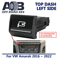 Push Switch MIRROR FOLD A3C82CL Chrome fits Amarok Volkswagen 2016 ~ 2022 Top dash (ALL MODELS) Left Side