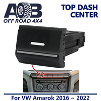 Push Switch WINDOW logo A3C99CC Chrome fits Amarok Volkswagen 2016 ~ 2022 Top dash (ALL MODELS) Center