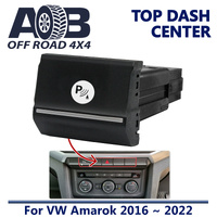 Push Switch FRONT PARKING SENSOR A3D05CC Chrome fits Amarok Volkswagen 2016 ~ 2022 Top dash (ALL MODELS) Center
