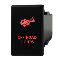 Push Button Switch C129 OFF ROAD LIGHTS ON-OFF for HOLDEN COLORADO, Isuzu MU-X MUX, Isuzu D-Max DMAX
