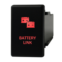 Push Switch BATTERY LINK C1B63 fits Holden Colorado, Isuzu D-Max DMAX MU-X with LED ON-OFF/MOMENTARY