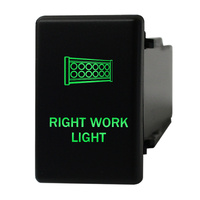 Push Switch RIGHT WORK LIGHT C1C59 fits Holden Colorado, Isuzu D-Max DMAX MU-X with LED