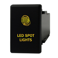Push Button Switch C1C90 LED SPOT LIGHTS ON-OFF for HOLDEN COLORADO, Isuzu MU-X MUX, Isuzu D-Max DMAX