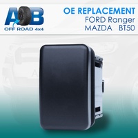 Push Switch PLAIN COVER F1BLANKB fits Ford Ranger, PK Ranger, Mazda BT-50 with LED in blue