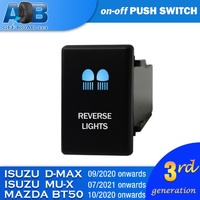 Push Switch REVERSE LIGHTS 426BW fits NEW Isuzu D-Max DMAX MU-X, Mazda BT-50 3rd Generation with LED in BLUE WHITE