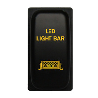 Push Switch LED LIGHT BAR M107B fits Mitsubishi Pajero, Challenger, Triton ML MN, ASX