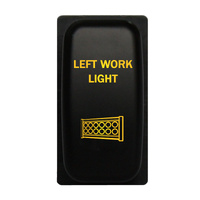 Push Switch LEFT WORK LIGHT M1C58B fits Mitsubishi Pajero, Challenger, Triton ML MN, ASX