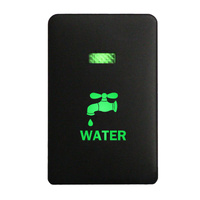 Push Switch 241B WATER On-Off fits Mitsubishi Mirage LA, Outlander ZK, Pajero Sport QE, Triton MQ MR with LED in Blue