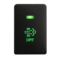 Push Switch DPF 2C87B fits Mitsubishi Pajero, Challenger, Triton ML MN, Endeavor, Eclipse, ASX with LED in Blue