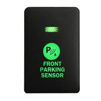 Push Switch 2D05B FRONT PARKING SENSOR On-Off fits Mitsubishi Mirage LA, Outlander ZK, Pajero Sport QE, Triton MQ MR with LED in Blue