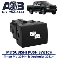 Push Switch BATTERY LINK M3B63AW fits Mitsubishi Triton MV, Outlander LED in Amber White