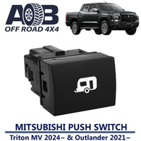 Push Switch CARAVAN CAMERA M3C43AW fits Mitsubishi Triton MV, Outlander LED in Amber White