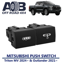 Push Switch WINCH IN WINCH OUT M3D11-D12AWM fits Mitsubishi Triton MV, Outlander LED in Amber White MOMENTARY