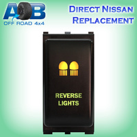 Push Switch REVERSE LIGHTS N126GO Large ON OFF Nissan Pathfinder R51 Navara D40 Patrol GU4-8 Y61 Y62 X-Trail T31 LED Amber Green