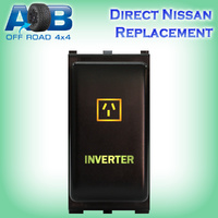 Push Switch INVERTER N168GO Large ON OFF Nissan Pathfinder R51 Navara D40 Patrol GU4-8 Y61 Y62 X-Trail T31 LED Amber Green