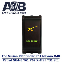 Push Switch STARLINK N1C93GO Large ON OFF Nissan Pathfinder R51 Navara D40 Patrol GU4-8 Y61 Y62 X-Trail T31 LED Amber Green