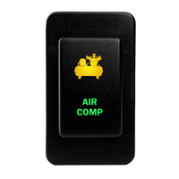 Push Switch AIR COMP N401GO On-Off fits Nissan Patrol GQ GU Series 1 LED Amber Green