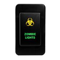 Push Switch ZOMBIE LIGHTS N406GO On-Off fits Nissan Patrol GQ GU Series 1 LED Amber Green