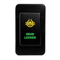 Push Switch REAR LOCKER N431GO On-Off fits Nissan Patrol GQ GU Series 1 LED Amber Green