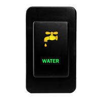 Push Switch WATER N441GO On-Off fits Nissan Patrol GQ GU Series 1 LED Amber Green
