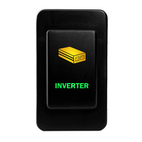 Push Switch INVERTER N468GO On-Off fits Nissan Patrol GQ GU Series 1 LED Amber Green