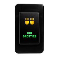Push Switch HID SPOTTIES N492GO On-Off fits Nissan Patrol GQ GU Series 1 LED Amber Green