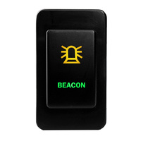 Push Switch BEACON N4B51GO On-Off fits Nissan Patrol GQ GU Series 1 LED Amber Green