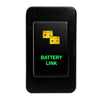 Push Switch BATTERY LINK N4B63GO On-Off/Momentary fits Nissan Patrol GQ GU Series 1 LED Amber Green