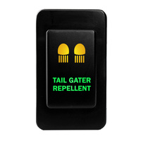 Push Switch TAIL GATER REPELLENT N4B92GO On-Off fits Nissan Patrol GQ GU Series 1 LED Amber Green