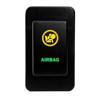 Push Switch AIRBAG N4C24GO On-Off fits Nissan Patrol GQ GU Series 1 LED Amber Green
